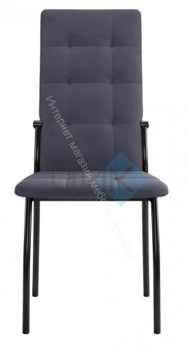 Стул ГАЛС-М каркас черный ткань В28 ANTRACITE