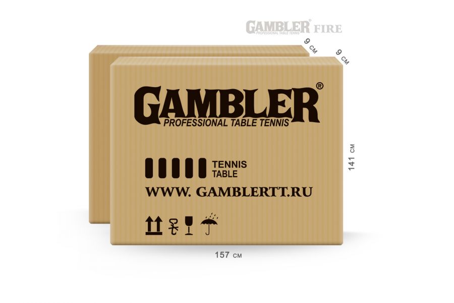 Теннисный стол Gambler Fire