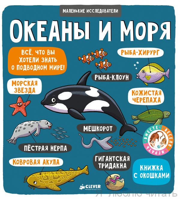 Маленькие исследователи. Океаны и моря