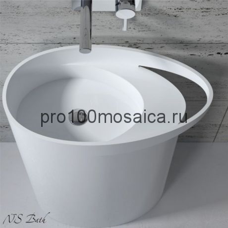 NSF-68380 Раковина из POLYSTONE (акриловый камень) размер,мм: 680*380*860 (NS BATH)