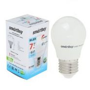 Лампа светодиодная шар G45-7W-4000K-E27,SMARTBUY