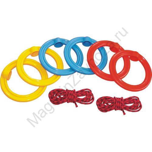 Кольца гимнастические детские с подвесной системой