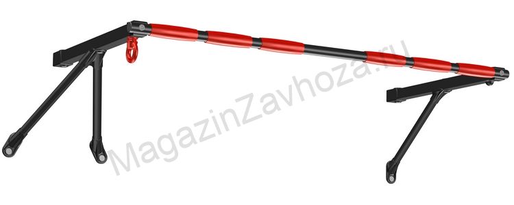 Турник настенный прямой 105 см с системой подвески мешка Leco-IT Home