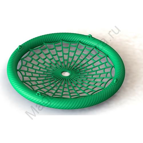 Функциональная часть качелей-гнездо 132 см зеленое