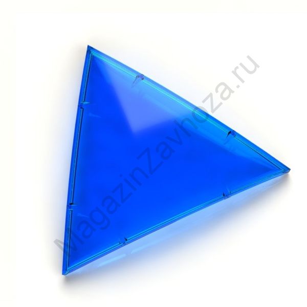 Деталь геокупола 3 м A син прозрачный  из ПЭТ