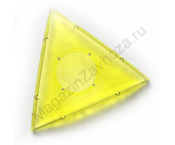 Деталь геокупола 3 м C желт прозрачный из ПЭТ