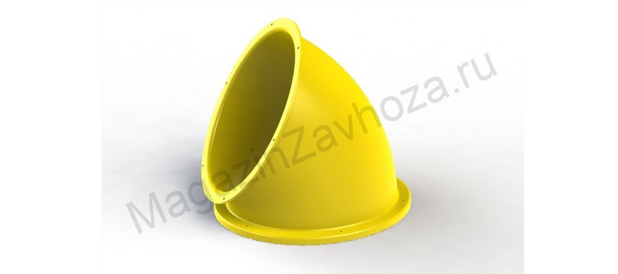 Верхняя деталь крепления подъема туннельных горок желт
