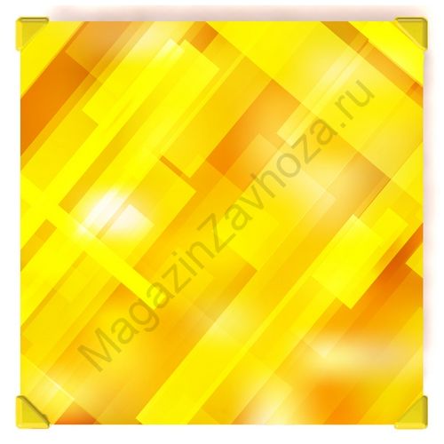 Столешница желт с рисунком №3