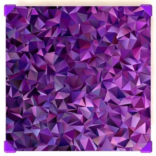 Столешница фиолет с рисунком №3