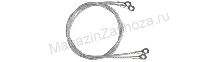 Верхняя пара тросовых систем (трос 4 мм до 300 кг) 150 см