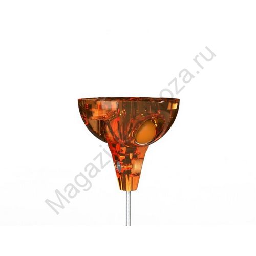 Подшипниковая система качания с креплением к горизонтальным поверхностям макс 300 кг оранж прозрачный