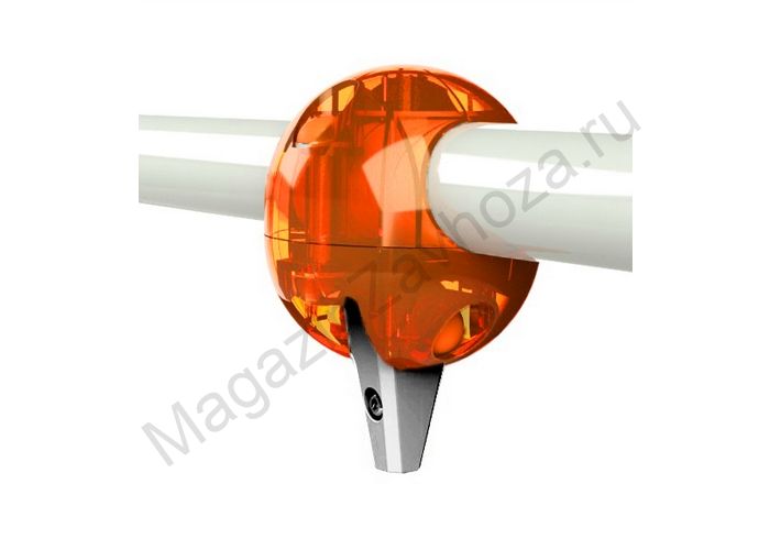 Подшипниковая система качания с креплением на трубу 76 мм макс 600 кг оранж прозрачный