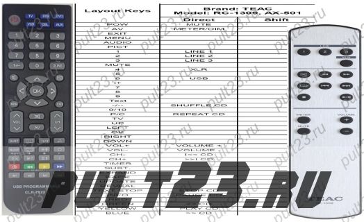 TEAC RC-1309, AX-501