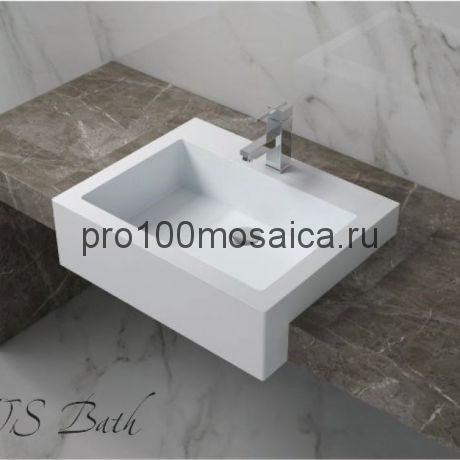 NST-60482 Раковина из POLYSTONE (акриловый камень) размер,мм: 600*480*180 (NS BATH)