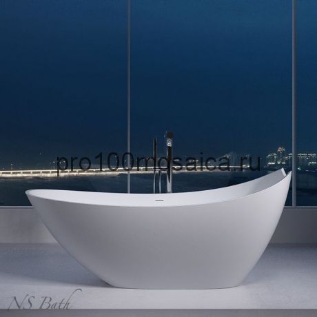 NSB-18800 Ванна из POLYSTONE (акриловый камень) размер,мм: 1790*785*750 (NS BATH)