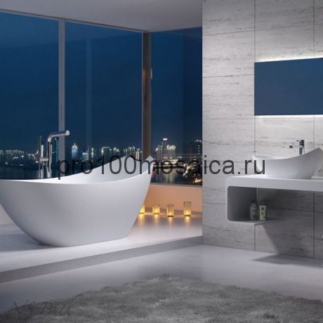 NSB-18800 Ванна из POLYSTONE (акриловый камень) размер,мм: 1790*785*750 (NS BATH)