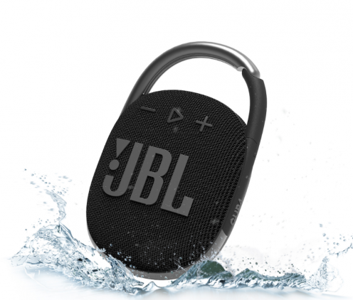 Портативная колонка JBL CLIP 4, черный