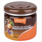 Маска Lolane для здорового сияния волос. Экстракт масла Макадамии + Биотин, 250 гр