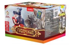 Фейерверк JF VIP10 "Гусарский" (1"-1,2"-1,5"-1,9" х 221)