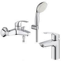 комплект смесителей Grohe Eurosmart New для ванной комнаты