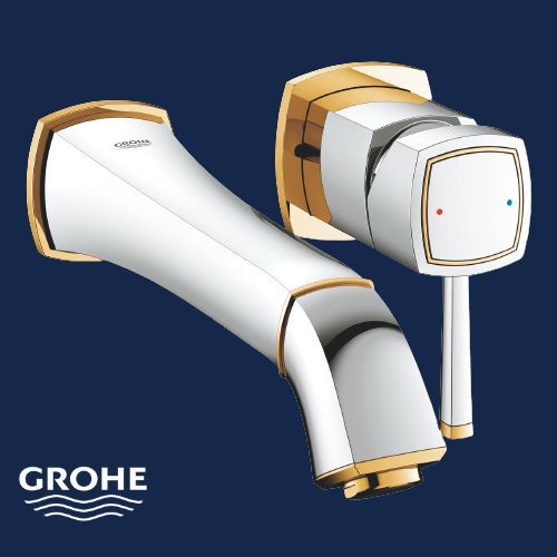 СМЕСИТЕЛЬ ДЛЯ РАКОВИНЫ GROHE GRANDERA НА 2 ОТВЕРСТИЯ