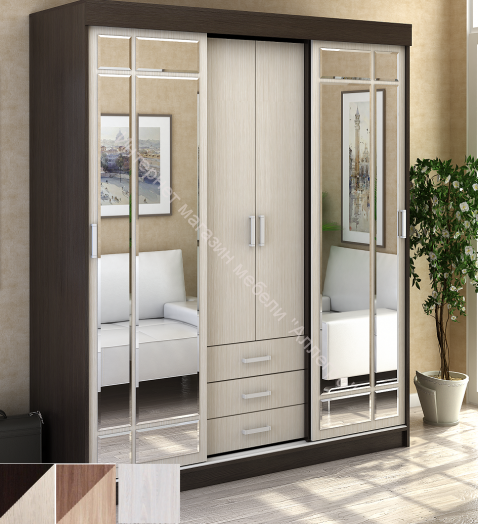 Шкаф купе "Лидер" 1К