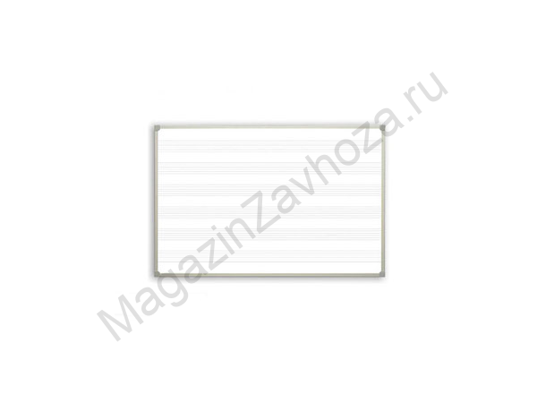 Доска настенная одноэлементная магнитный нотный стан (под маркер) 1500x1000мм