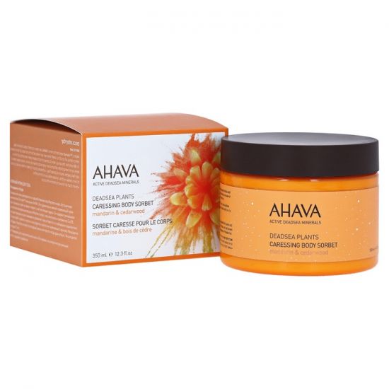 Ahava Deadsea Plants Нежный крем для тела мандарин и кедра 350 мл