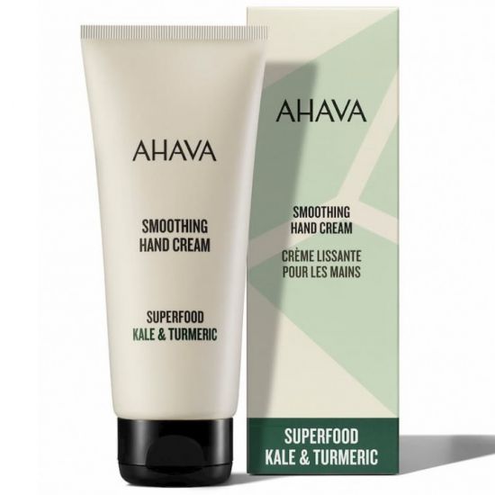 Ahava Superfood Смягчающий крем для рук браунколь и куркума 100 мл