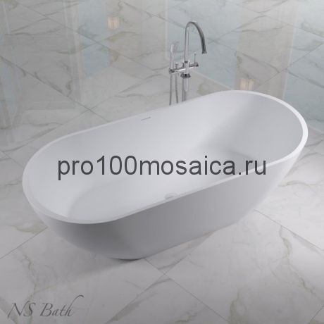 NSB-18806 Ванна из POLYSTONE (акриловый камень) размер,мм: 1800*800*540 (NS BATH)