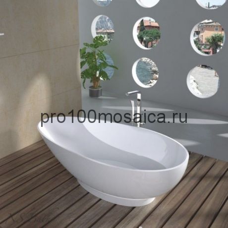 NSB-18880 Ванна из POLYSTONE (акриловый камень) размер,мм: 1800*800*520 (NS BATH)