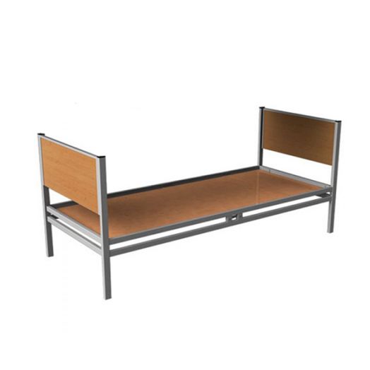 АКФ Кровать Армейская Металлическая 1990х850х1015 мм (СПИНКА ЛДСП) ТИП 'Ф'