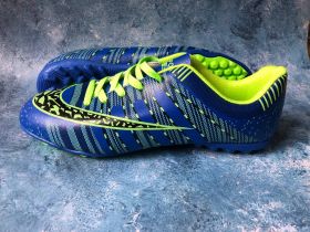 Бутсы сороконожки для зала и газона  New Vapor IX IC синие