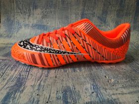 Бутсы сороконожки для зала и газона  New Vapor IX IC оранжевые