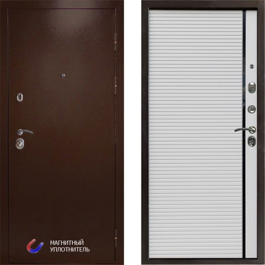 Входная Металлическая Дверь Термодор Termo-door (T.DOOR) Техно Медь Porte white