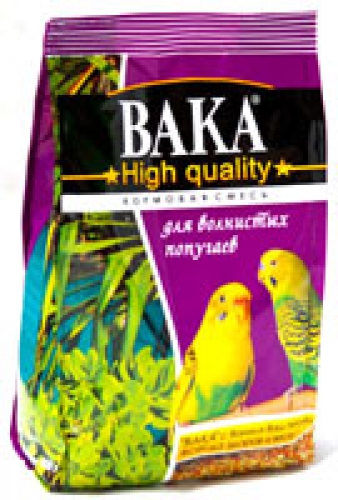 Корм для волнистых попугаев Вака High Quality