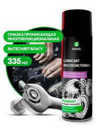 Смазка проникающая многофункциональная Grass "Lubricant Multifunctional" (аэрозоль 335мл) цена, купить в Челябинске