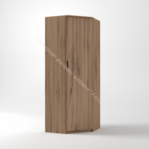 Шкаф угловой "Дуэт Люкс" без зеркала (Дуб вотан)