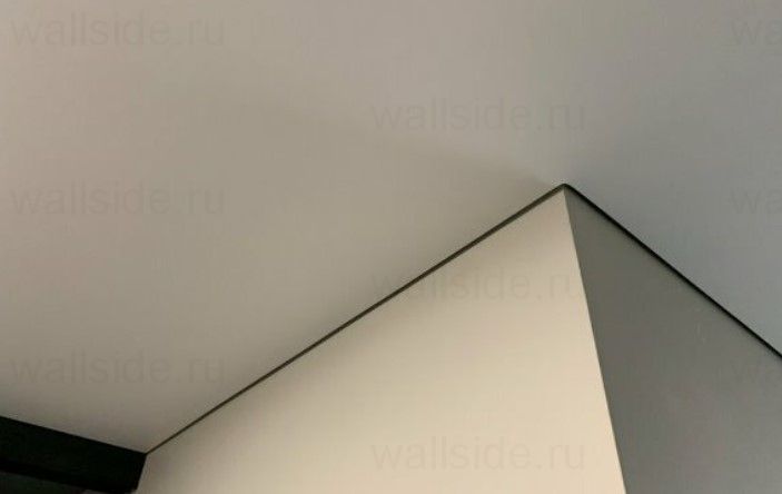 Теневой потолочный профиль Евротрим 7284.05 анодированный чёрный