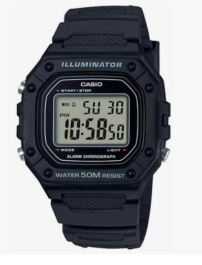 CASIO W-218H-1A