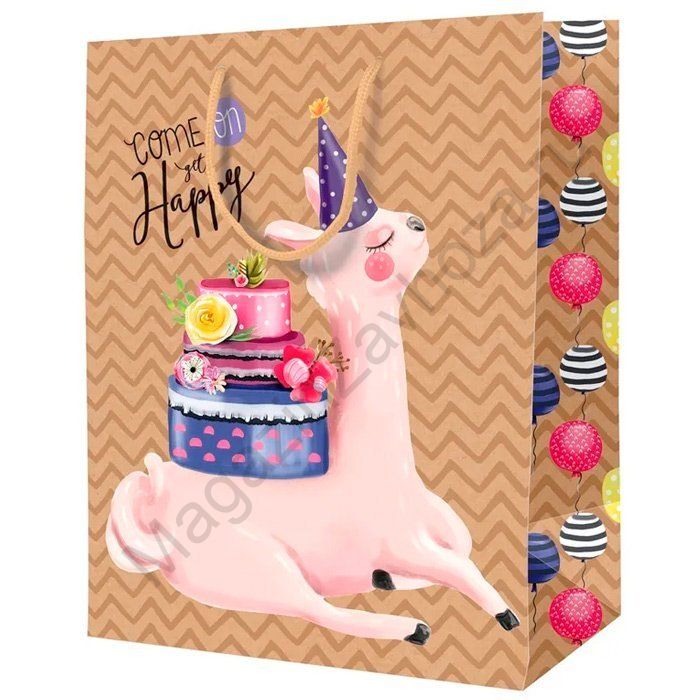 Пакет 18*23*10см Be happy  ArtSpace 340236