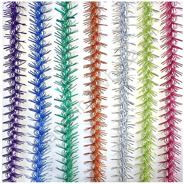 Мишура "Пушок" д. 50 мм, дл. 2 м Г-201