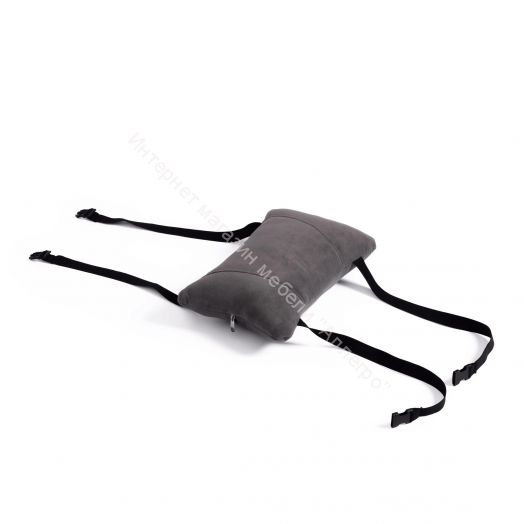 Кресло DRIVER (22) флок/ткань, серый/серый, 29/TW-12