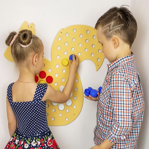 НПД-006 Настенная панель "Ёжик" (700х440 мм)