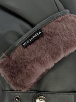 Мужские варежки ELEGANZZA н/м крол IS575 grey