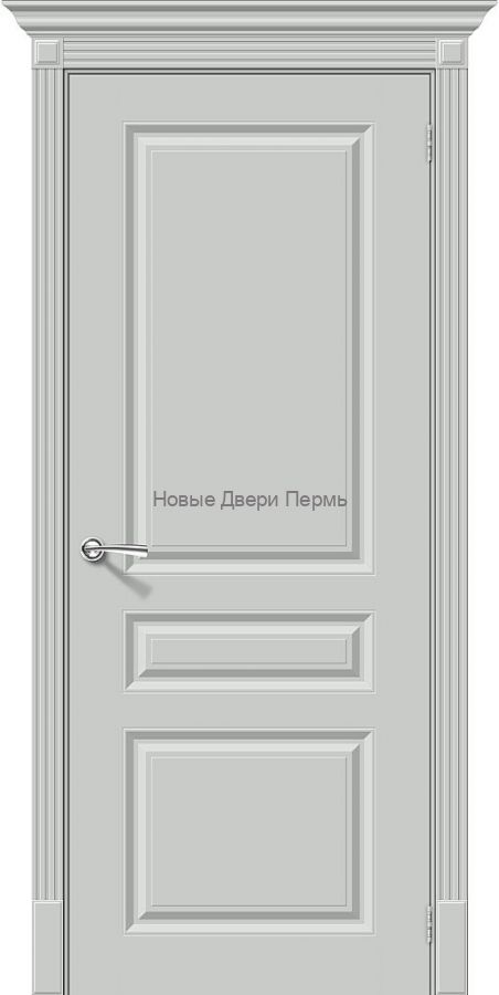 Скинни-14 Grace без стекла Дверь межкомнатная крашенная (Эмаль)