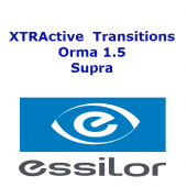 1.5 Essilor Orma  XTRActive NG Transitions Supra- фотохром, работающий в автомобиле