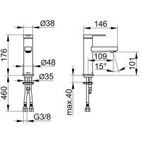 схема Keuco Ixmo Flat 59502 013100