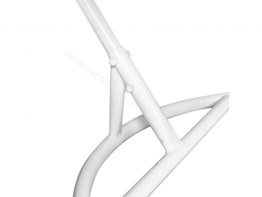 Подвесное Кресло Leset Луна каркас Белый подушка Зеленое яблоко