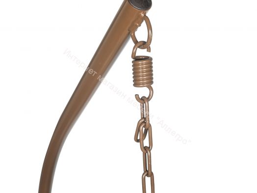 Подвесное Кресло Leset Луна каркас Коричневый подушка Бежевая